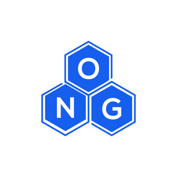 ONG letter logo design on White background. ONG creative initials letter logo concept. ONG letter design. 
