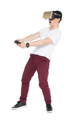 boy watching 3D movie