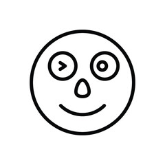 Black line icon for blink
