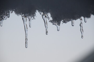 Obraz premium Icicles