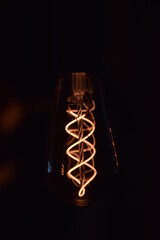 glowing bulb