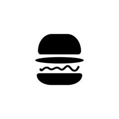  burger icon illustration design