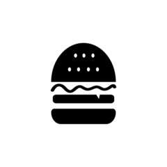  burger icon illustration design