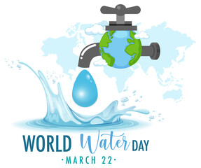 World water day icon