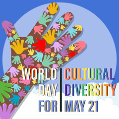 The World Day for Cultural Diversity Banner Design