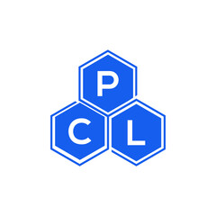 PCL letter logo design on White background. PCL creative initials letter logo concept. PCL letter design. 