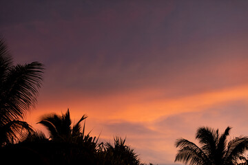 lever de soleil à Mo'orea en Polynésie française