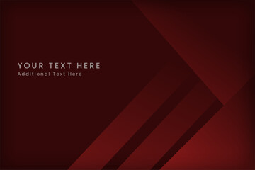 Dark red modern business abstract background. Minimal overlap paper vector illustration design template for wallpaper, backdrop, cover, presentation, corporate, banner, magazine, flyer, texture, web