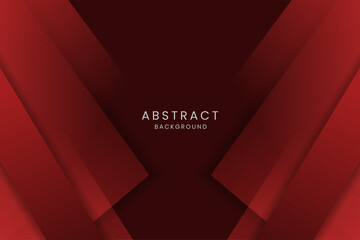 Dark red modern business abstract background. Minimal overlap paper vector illustration design template for wallpaper, backdrop, cover, presentation, corporate, banner, magazine, flyer, texture, web