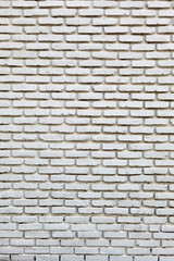 Texture of the white brick walls