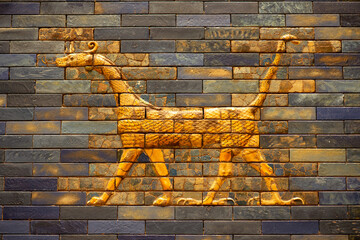  blue-tiled Ishtar Gate