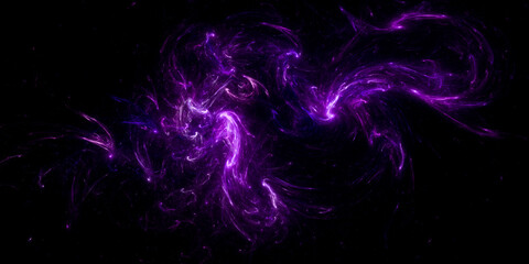 Banner Star field background . Starry outer space background texture . Colorful Starry Night Sky Outer Space background. 3D illustration
