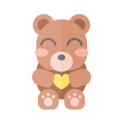 Obraz na płótnie Canvas cute bear teddy toy