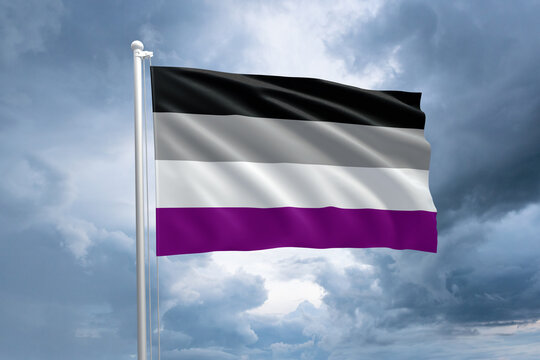 LGBTQIA+ Pansexual pride flag. Pansexuality flag symbol in the lgbt community