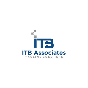 ITB letter logo design for your company
