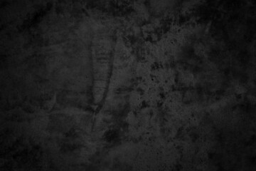 Black rough concrete wall texture background. Polished concrete grunge surface.