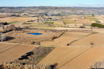 Fototapeta premium Laguna de la Espadaña. Madrid. España