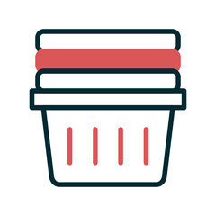 Laundry Basket Icon