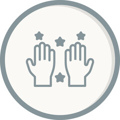 Obraz premium Clean Hands Icon