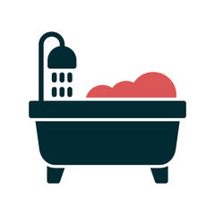Bathtub Cleaning Icon
