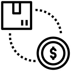 exchange line icon,linear,outline,graphic,illustration