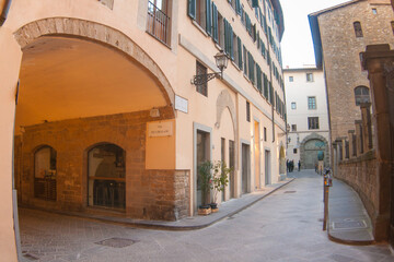 Italia, Toscana, Firenze, un vicolo del centro storico.