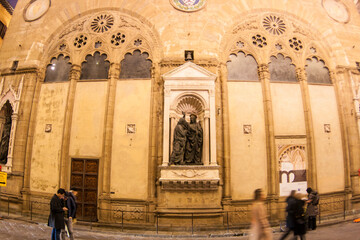 Italia, Toscana, Firenze, chiesa e museo di Orsammichele