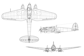 Bombardero He-111