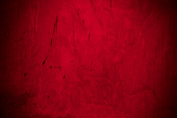Old wall texture cement black red  background abstract dark color design are light with white gradient background.
