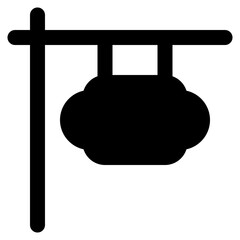 signboard glyph icon