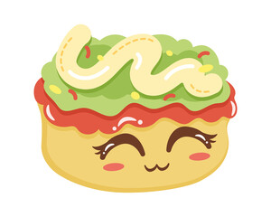 sushi roll japanese kawaii food