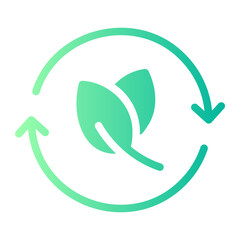 ecology gradient icon