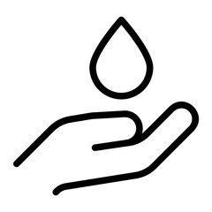 save water line icon