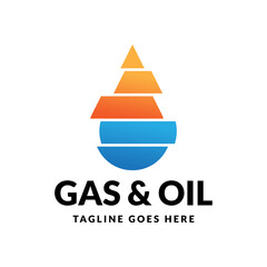 gas and oil logo design