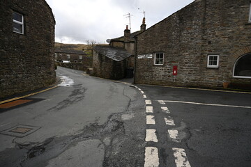 Gayle village landscape, beautiful village,  Wensleydale,  Yorkshire Dales National Park