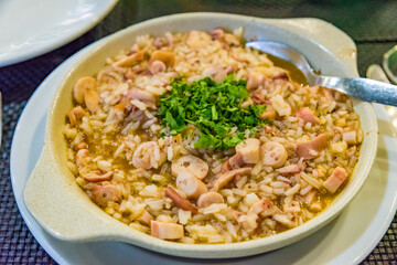 Arroz de Porvo, Portuguese octopus rissoto