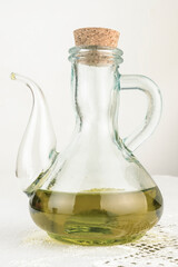 Extra virgin olive oil vintage style.