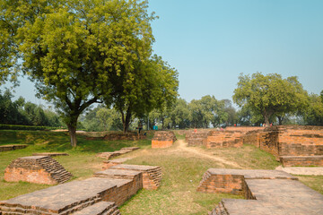 Sarnath ruins in Varanasi, India