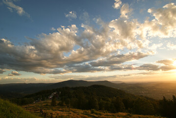 Evening in the Beskids