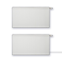 Heizkörper mit und ohne Rohre  Radiators with and without pipes