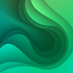 Blue and green. Modern background for screen of your devices. Synth wave, retro wave, vaporwave futuristic aesthetics. Vector illustration