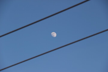 moon on the sky