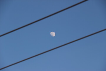 moon on the sky