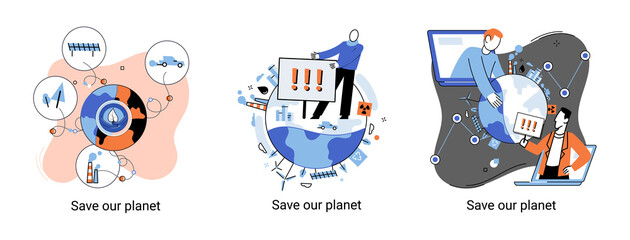 Change climate. Nature biodiversity mother earth. Metaphor of climate change and saving planet, World Environment Day bio technology. Global warming, save our planet, choosing renewable resources