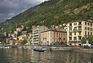 Fototapeta na wymiar View of Como city. Italy