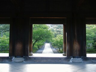 京都　南禅寺の新緑
