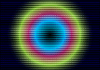 Abstract circle light background