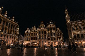 Naklejka premium City of Brussels - Belgium