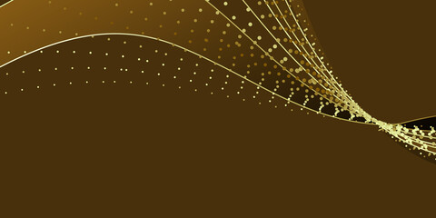 Gold and brown background vector