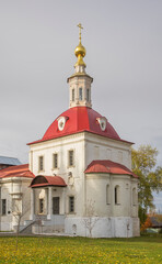 Fototapeta na wymiar Church of Resurrection of Word in Fortress in Kolomna. Russia